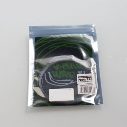 Authentic Wotofo NI80 Competition Heating Resistance Wire - 0.13 Ohm, 24GA (20 Feet / Spool)