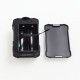 Authentic Rincoe Mechman 228W TC VW Variable Wattage Box Mod - Steel Wing Full Black, 1~228W, 2 x 18650