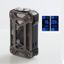 Authentic Rincoe Mechman 228W TC VW Variable Wattage Box Mod - Steel Case Wolf SS, 1~228W, 2 x 18650