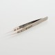 Authentic ThunderHead Creations THC Straight Ceramic Head Tweezers for RDA / RTA / RDTA - Silver + White