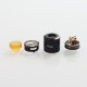 Authentic GeekVape Tengu RDA Rebuildable Dripping Atomizer w/ BF Pin - Black, Stainless Steel, 24mm Diameter