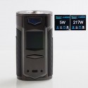 Authentic Voopoo X217 217W TC VW Variable Wattage Box Mod - P-Prussian Blue, 5~217W, 2 x 18650 / 20700 / 21700