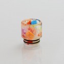 Authentic Vapesoon DT237-C 810 Replacement Drip Tip for TFV12 Tank, Goon RDA - Transparent Multicolor, Resin, 17mm