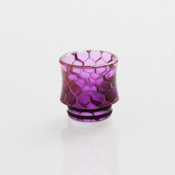 Authentic Vapesoon DT271-P 810 Replacement Drip Tip TFV12 Tank, Goon RDA - Purple, Resin, 17mm