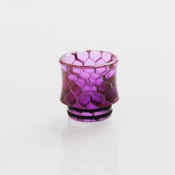 Authentic Vapesoon DT271-P 810 Replacement Drip Tip TFV12 Tank, Goon RDA - Purple, Resin, 17mm