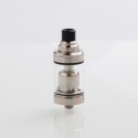 Authentic Ambition-Mods GATE MTL RTA Rebuildable Tank Atomizer - Silver, 316 Stainless Steel, 3.5ml, 22mm Diameter