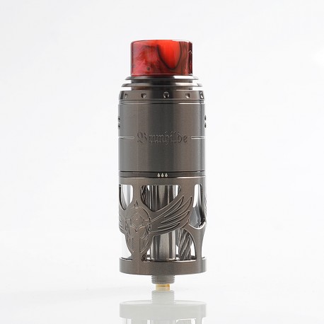 [Ships from Bonded Warehouse] Authentic Vapefly Brunhilde Top Coiler RTA Rebuildable Tank Atomizer - Gun Metal, SS, 8ml, 25mm