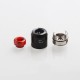 Authentic Wotofo Recurve Dual RDA Rebuildable Dripping Atomizer w/ BF Pin - Black, Stainless Steel, 24mm Diameter