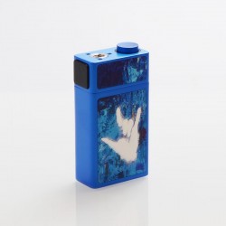 Authentic Uwell Blocks 90W Pump Squonk Box Mod - Sapphire Blue, 1 x 18650, 15ml