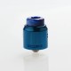 Authentic Wotofo Recurve Dual RDA Rebuildable Dripping Atomizer w/ BF Pin - Blue, Stainless Steel, 24mm Diameter