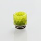 Authentic Vapesoon DT263-Y 810 Replacement Drip Tip for TFV8 / TFV12 Tank / Goon / Kennedy / Reload RDA -Yellow, Resin, 18mm