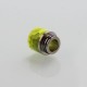 Authentic Vapesoon DT263-Y 810 Replacement Drip Tip for TFV8 / TFV12 Tank / Goon / Kennedy / Reload RDA -Yellow, Resin, 18mm