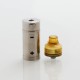 Authentic Cool Vapor Takit Mini Mechanical Mod + BF RDA Kit - Silver, 316 Stainless Steel, 1 x 18350