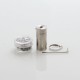 Authentic Cool Vapor Takit Mini Mechanical Mod - Silver, 316 Stainless Steel, 1 x 18350