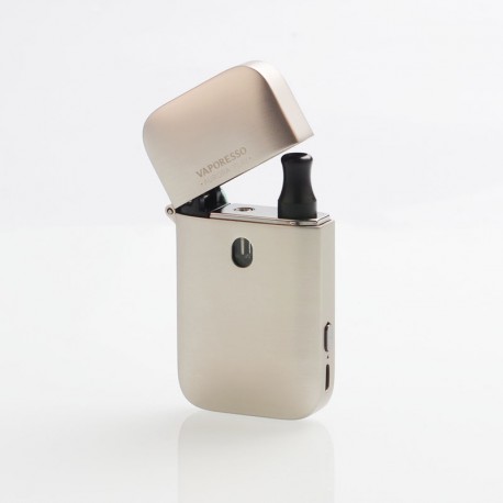 Authentic Vaporesso Aurora Play Lighter 20W 650mAh Pod System Starter Kit - Silver, 2ml, 1.3 / 0.65 Ohm