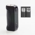 Authentic GeekVape Aegis Solo 100W TC VW Variable Wattage Box Mod - Black, 5~100W, 1 x 18650