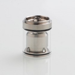 Authentic Ambition-Mods Glass Tank + Inner Chamber + Chimney Set for GATE MTL RTA - Silver + Transparent, 2ml