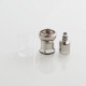 Authentic Ambition-Mods Glass Tank + Inner Chamber + Chimney Set for GATE MTL RTA - Silver + Transparent, 2ml