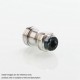 Authentic Footoon Aqua Master V2 RTA Rebuildable Tank Atomizer - Black, Stainless Steel, 4.5ml, 24mm Diameter