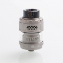 Authentic VandyVape Kylin M Mesh RTA Rebuildable Tank Atomizer - Frosted Grey, 3ml / 4.5ml, 24mm Diameter