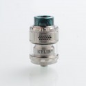 Authentic VandyVape Kylin M Mesh RTA Rebuildable Tank Atomizer - Silver, 3ml / 4.5ml, 24mm Diameter