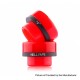 Authentic Hellvape 810 Drip Tip for Passage RDA Atomizer - Red, Resin, 12.5mm