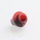Authentic Vapesoon DT231-R 810 Replacement Drip Tip for TFV8 / TFV12 Tank / Goon / Kennedy / Reload RDA - Red, Resin, 15.5mm