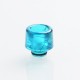 Authentic Vapesoon 510 Drip Tip for RDA / RTA / RDTA / Clearomizer Vape Atomizer - Blue, Resin, 16mm