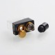 Authentic SMOKTech SMOK Trinity Alpha Kit Replacement Pod Cartridge + Nord MTL 0.8ohm Coil + Mesh 0.6 Coil - Prism Gold, 2.8ml