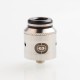 Authentic Augvape Occula RDA Rebuildable Dripping Atomizer w/ BF Pin - Silver, Stainless Steel, 24mm Diameter