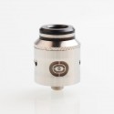 Authentic Augvape Occula RDA Rebuildable Dripping Atomizer w/ BF Pin - Silver, Stainless Steel, 24mm Diameter