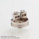 Authentic Augvape Occula RDA Rebuildable Dripping Atomizer w/ BF Pin - Silver, Stainless Steel, 24mm Diameter