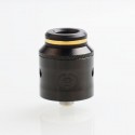 Authentic Augvape Occula RDA Rebuildable Dripping Atomizer w/ BF Pin - Black, Stainless Steel, 24mm Diameter