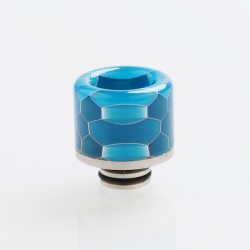 Authentic Vapesoon 510 Drip Tip for RDA / RTA / RDTA / Clearomizer Atomizer - Blue, Resin, 16mm, Glow-in-the-Dark