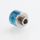 Authentic Vapesoon 510 Drip Tip for RDA / RTA / RDTA / Clearomizer Vape Atomizer - Blue, Resin, 16mm, Glow-in-the-Dark