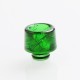 Authentic Vapesoon 510 Drip Tip for RDA / RTA / RDTA / Clearomizer Vape Atomizer - Green, Resin, 16mm