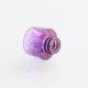 Authentic Vapesoon 510 Drip Tip for RDA / RTA / RDTA / Clearomizer Vape Atomizer - Purple, Resin, 16mm