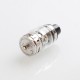 Authentic Uwell Valyrian 2 II Sub Ohm Tank Atomizer - Silver, SS + Pyrex Glass, 6ml, 0.32ohm, 29mm Diameter