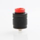 Authentic Hellvape Passage RDA Rebuildable Dripping Atomizer w/ BF Pin - Matte Black, Stainless Steel, 24mm Diameter