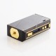 Authentic Ehpro Cold Steel 200 TC VW Variable Wattage Box Mod - Black + Gold, Stainless Steel, 5~200W, 2 x 18650