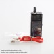 Authentic Smoant Pasito 25W 1100mAh Mod Pod System Starter Kit - Red, 3ml