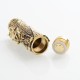 Authentic Onetop Vape Pharaoh Mechanical Mod - Brass, Brass, 1 x 18650 / 21700