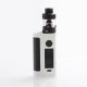 Authentic Asmodus Minikin 3S 200W TC VW Variable Wattage Box Mod + Viento Tank Kit - White, 5~200W, 2 x 18650, 3.5ml, 3.0 Ohm