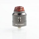 Authentic VandyVape Mutant RDA Rebuildable Dripping Atomizer w/ BF Pin - Gun Metal, Stainless Steel, 25mm Diameter