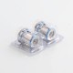 Authentic OFRF NexMesh Replacement SS316L Coil for NexMesh Sub-Ohm Tank - Silver, 0.15ohm, 316L Stainless Steel (2 PCS)