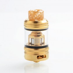 Authentic OFRF NexMesh Sub-Ohm Tank Atomizer - Golden, 4ml / 5ml, 0.2ohm, 25mm Diameter