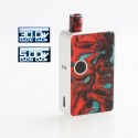 Authentic Asvape Micro 1100mAh 30W VW Variable Wattage Pod System Starter Kit - Red, 5~30W, 2ml, 0.5 / 1.0ohm