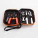 Authentic Vapor Storm V2 DIY Tool Kit for RDA / RTA / RDTA - Pliers, Tweezers, Coil Brush, Scissors, Coil Jig, Screwdriver