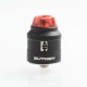 Authentic Vandy Vape Mutant RDA Rebuildable Dripping Atomizer w/ BF Pin - Black, Stainless Steel, 25mm Diameter