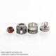 Authentic Vandy Vape Mutant RDA Rebuildable Dripping Atomizer w/ BF Pin - Black, Stainless Steel, 25mm Diameter